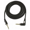 Cablu de conectare Jack 6.3 la Jack 6.3 Stage Guitarcable straight, Ø6 mm , 90° , 6 m , DAP-Audio FL-186-6m