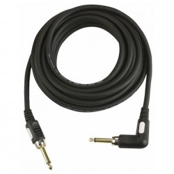 Cablu de conectare Jack 6.3 la Jack 6.3 Stage Guitarcable straight, Ã˜6 mm , 90° , 10 m , DAP-Audio FL-1810-10m