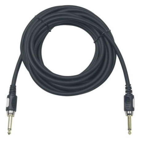 Cablu de conectare Jack 6.3 la Jack 6.3 Road Guitarcable straight , Ã˜7 mm , 6 m , DAP-Audio FL-176-6m