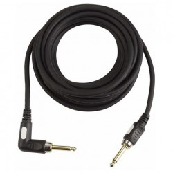 Cablu de conectare Jack 6.3 la Jack 6.3 Road Guitarcable straight ,90° , Ã˜7 mm , 10 m , DAP-Audio FL-1910-10m