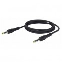 Cablu audio nebalansat Jack 6.3 mono la Jack 6.3 mono , 6 m , DAP-Audio FL-066-6m .