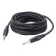 Cablu audio nebalansat Jack 6.3 mono la Jack 6.3 mono , 10 m , DAP-Audio FL-0610-10m