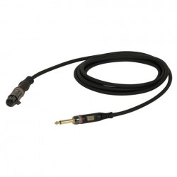 Cablu audio XLR mama la Jack 6.3 mono, 0.75 m , DAP-Audio XGL-0775-0.75m