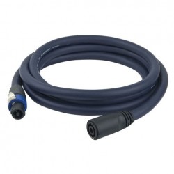 Cablu extensie, Speakon mama la Speakon tata ,2x2.5mm2, 3m Neutrik,DAP-Audio FS-223-3m