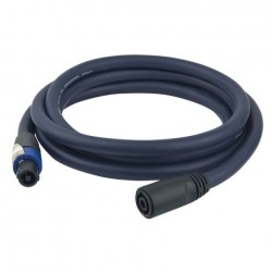 Cablu extensie Speakon mama la Speakon tata, 2x 2.5mm2, 10 m Neutrik, DAP-Audio FS-2210-10m