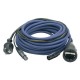 Cablu combi Schuko/XLR mama la Schuko/XLR tata, 10 m Audio / Power, DAP-Audio FP-0910-10m