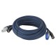 Cablu combi Powercon/Ethercon la Powercon/Ethercon, 0.5 m Data / Power, Showtec 90490-0.5m