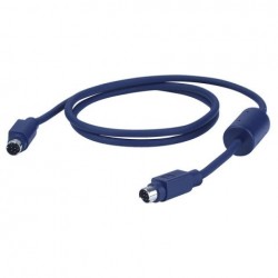 Cablu mini DIN tata 8 pini la mini DIN tata 8 pini, 1.5 m, DAP-Audio FC-06150-1.5m