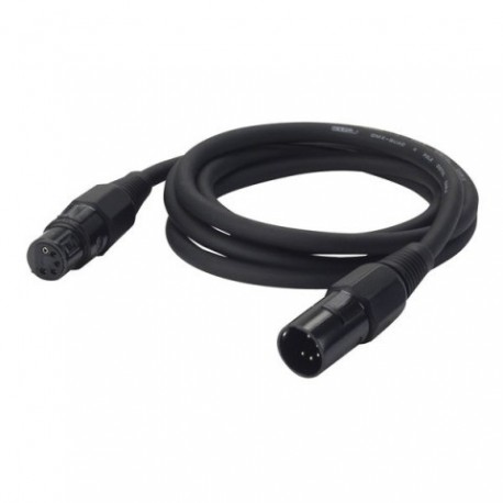 Cablu DMX XLR tata la XLR mama, 5 pini, 1.5m, DAP-Audio FL-08150-1.5m