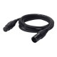 Cablu DMX XLR tata la XLR mama, 5 pini, 3 m, DAP-Audio FL-083-3m