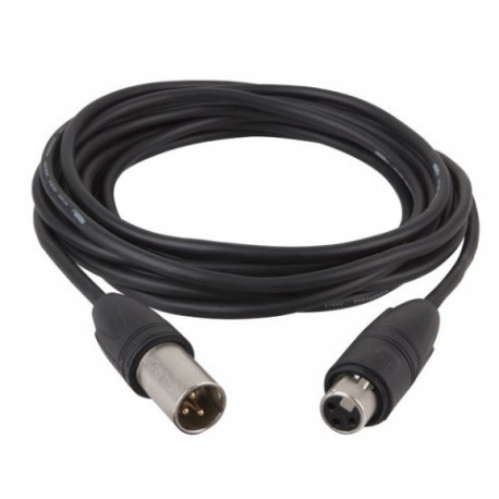 Cablu DMX, XLR tata la XLR mama, 3 pini, 1.5 m XX HD, Neutrik, DAP-Audio FL-82150-1.5m