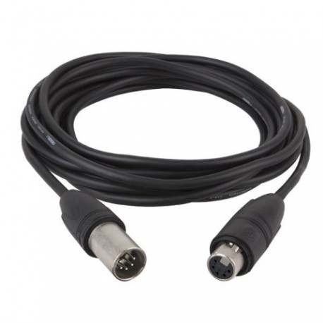 Cablu DMX, XLR tata la XLR mama, 5 pini, Neutrik, XX HD, DAP-Audio FL-8320-20m