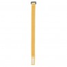 Curele de sustinere cabluri,Set Snap Fastener, 36 x 2.5 cm cm, 10 pieces Yellow, DAP-Audio D-D9577Y
