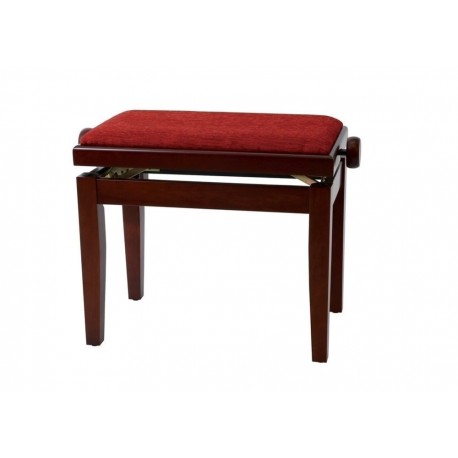 Scaun bordo pentru pian, GEWA SCAUN PIAN DELUXE MAHON MAT (130.050)