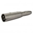 Adaptor XLR tata 3 pini la Jack 6.3mm stereo mama, DAP-Audio FLA-26