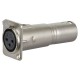 Adaptor XLR mama 3 pini chassis la XLR tata 3 pini, DAP-Audio FLA-50