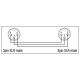 Adaptor XLR tata 3 pini la XLR tata 3 pini, DAP-Audio XGA-25