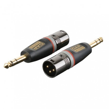 Adaptor XLR tata 3 pini la Jack 6.3mm tata stereo, DAP-Audio XGA-28
