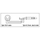 Adaptor XLR tata 3 pini la Jack 6.3mm tata stereo, DAP-Audio XGA-28