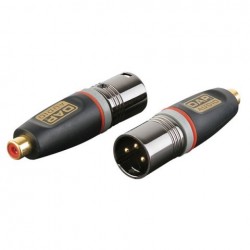 Adaptor XLR tata 3 pini la RCA mama, DAP-Audio XGA-34