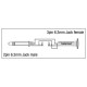 Adaptor Jack 6.3mm mono tata la Jack 6.3mm mama, DAP-Audio XGA-09