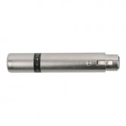 Adaptor Jack 6.3mm mama 50 kilo-ohm la XLR mama 500 ohm, DAP-Audio FLA-05