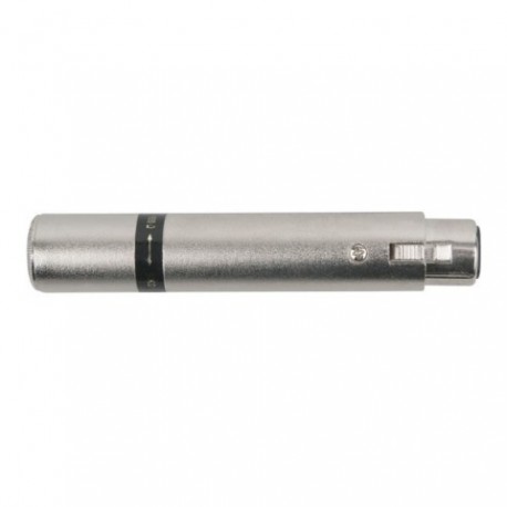 Adaptor Jack 6.3mm mama 50 kilo-ohm la XLR mama 500 ohm, DAP-Audio FLA-05