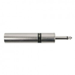 Adaptor XLR tata 500 Ohm la Jack 6.3mm tata 50 kilo-Ohm, DAP-Audio FLA-08