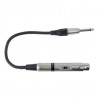Adaptor Jack 6.3mm 50 kilo-Ohm tata la XLR mama 600 Ohm, DAP-Audio FLA-01
