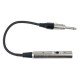 Adaptor Jack 6.3mm 50 kilo-Ohm tata la XLR tata 600 Ohm, DAP-Audio FLA-02