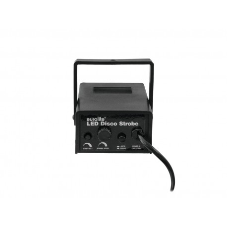 LED Disco Strobe white, sound Eurolite