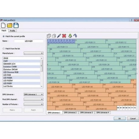 Controller software PC Eurolite LED PC-Control 512