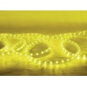 Furtun de lumini cu LED, 44m, galben, Eurolite RUBBERLIGHT LED RL1-230V galben 44m