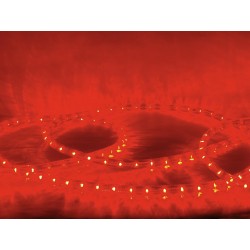 Furtun de lumini cu LED, 44m, rosu, Eurolite RUBBERLIGHT LED RL1-230V rosu 44m