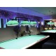 Furtun de lumini cu LED, 44m, albastru, Eurolite RUBBERLIGHT LED RL1-230V albastru 44m