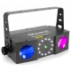 Efect lumini BeamZ LED IR Terminator IV Double Moon-Laser-Strobe