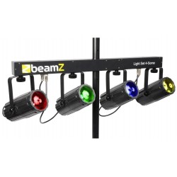Set efecte lumini BeamZ LED DMX 4x Moonflower - T bar