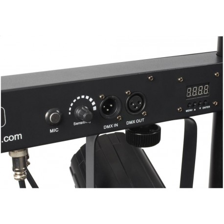 Set efecte lumini BeamZ LED DMX 4x Moonflower - T bar