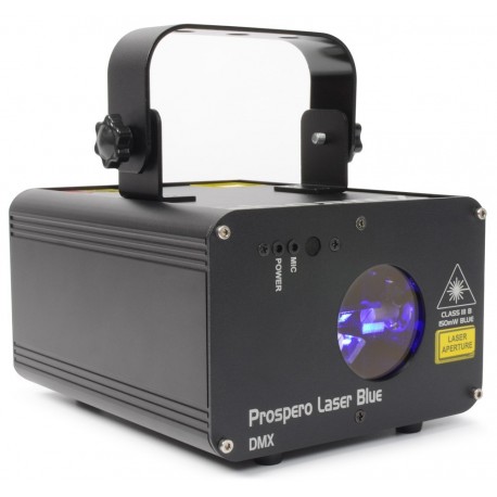 Laser BeamZ Albastru DMX Prospero