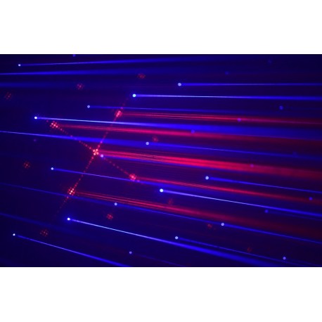 Laser BeamZ Rosu/Albastru+Gobo DMX LS-RB11