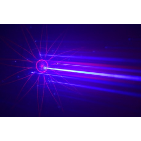 Laser BeamZ Rosu/Albastru+Gobo DMX LS-RB11