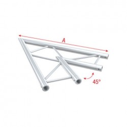 Grinda colt Showtec Corner 45° horizontal Pro-30 Step P Truss