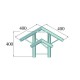Truss DECOLOCK din 3 puncte 90° 400x400x400 mm, Alutruss DQ2-PAL31H