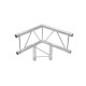 Truss DECOLOCK din 3 puncte 90° 400x400x400 mm, Alutruss DQ2-PAL31V