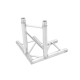 Truss BILOCK din 3 puncte 90° 500x500x500 mm, Alutruss E-GL22 C21-H