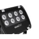 Proiector LED de exterior, 30°, galben, Eurolite LED IP FL-8 yellow 30°