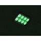 Proiector LED de exterior, 30°, verde, Eurolite LED IP FL-8 green 30°