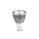 Set PAR-16 Spot sil + GU-10 230V COB 7W 3000K Eurolite