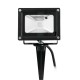 Proiector de interior/exterior cu LED COB RGB 10W, Eurolite LED IP FL-10 COB RGB IR + stake (51914680)