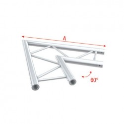Grinda colt Showtec Corner 60° horizontal Pro-30 Step G Truss